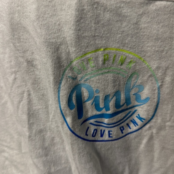 Victoria's Secret PINK Shirt Beach Tunic Crew - Picture 2 of 6